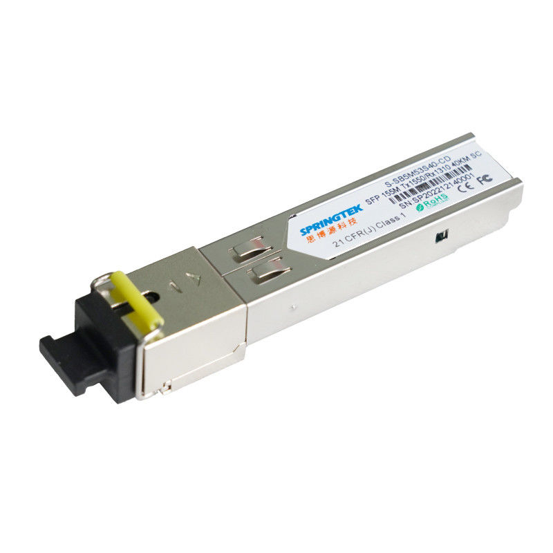 модуль приемопередатчика SC DDM модуля TX1550nm/RX1310nm 40KM 155M BIDI SFP совместимый Cisco оптически
