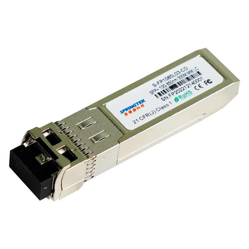 приемопередатчик 10G SFP+SR оптически, соединитель LC, 850nm для до 300m над MMF