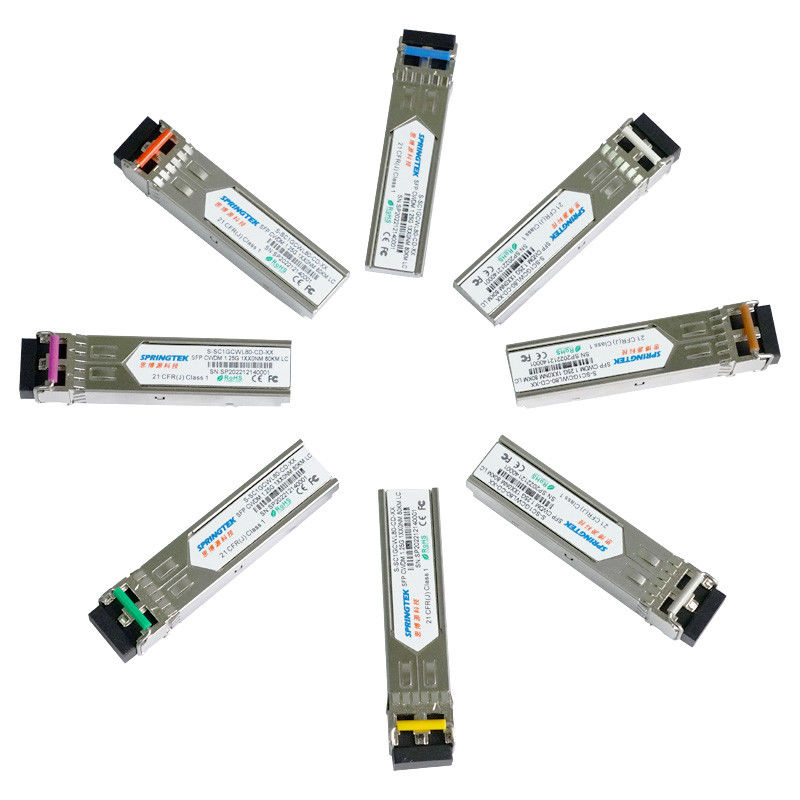 ZR ZR+ 1.25G CWDM1270~1610nm совместимый Transceive SFP LC ER с модулем DDM оптически