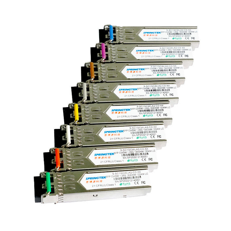 OEM Cisco совместимое 1270~1610nm LC 1.25Gbps 120km CWDM SFP с модулем приемопередатчика DDM
