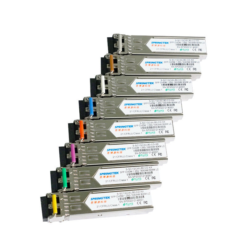 ZR ZR+ 1.25G CWDM1270~1610nm совместимый Transceive SFP LC ER с модулем DDM оптически