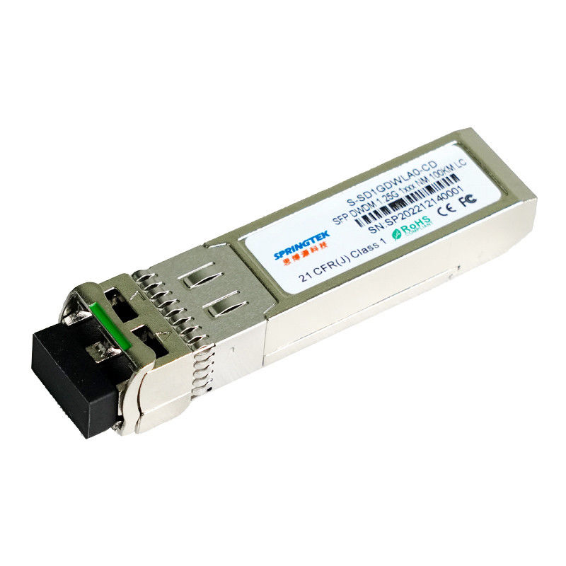 совместимые парча 1.25Gbps/Cisco/модуль приемопередатчика можжевельника DWDM C17~C61 100km SFP оптически