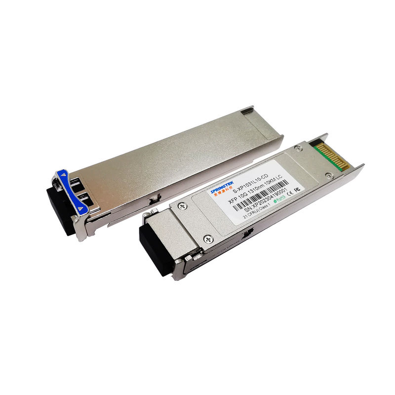 Приемопередатчики 1310nm 10km модуля 10G XFP LR DOM 10GBASE-LR/LW OC-192/STM-64 оптически для Dell